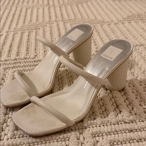 Dolce Vita White Heels